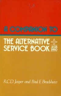 A Companion to the Alternative Service Book