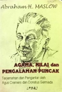 Agama, Nilai dan Pengalaman Puncak