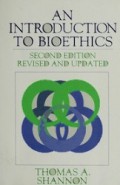 An Introduction to Bioethics