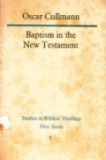 Baptism in the New Testament