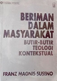 Beriman dalam Masyarakat: Butir-butir Teologi Kontekstual