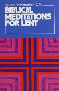 Biblical Meditations for Lent