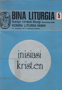 Bina Liturgia 5: Inisiasi Kristen