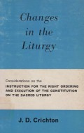 Changes in the Liturgy