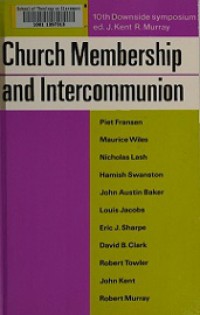 Church Membership and Intercommunion