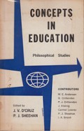 Concepts in Education: Philosophical Studies