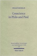 Conscience on Philo and Paul: A Conceptual History of the Synoida Word Group