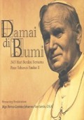 Damai di Bumi, 365 Hari Berdoa Bersama Paus Yohanes Paulus II