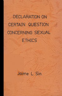 Declaration on Certain Questions Concerning Sexual Ethics