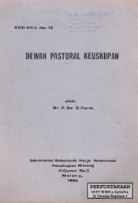 Dewan Pastoral Keuskupan