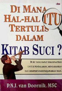 Di Mana Hal-hal Itu Tertulis dalam Kitab Suci?