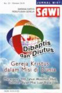 Dibaptis dan Diutus Gereja Kristus dalam Misi di Dunia (Maximum Illud-1919: Mewartakan Injil ke Seluruh Dunia - Membangun Gereja Lokal)