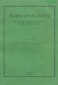 Dicipta untuk Dicinta: Antropologi Teologis Fundamental (Teologi Penciptaan)