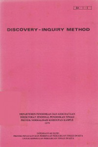 Discovery - Inquiry Method