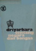 Driyarkara tentang Negara dan Bangsa