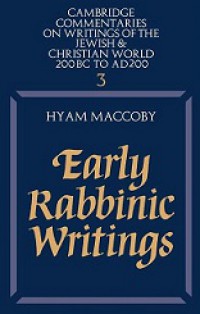 Early Rabbinic Writings