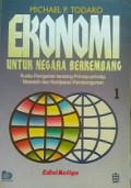 Ekonomi Untuk Negara-Negara Berkembang (Vol.I)