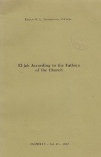 Elijah According to the Fathers of the Church