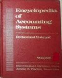 Encyclopedia of Accounting Systems (Vol.III)