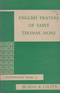 English Prayers of Saint Thomas More