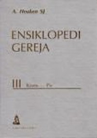 Ensiklopedi Gereja (Jilid III)