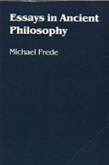 Essays in Ancient Philosophy