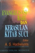 Evangelisasi Baru dan Kerasulan Kitab Suci