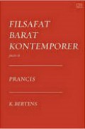 Filsafat Barat Kontemporer (Jilid II) : Perancis