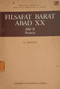 Filsafat Barat Abad XX (Jilid II): Prancis