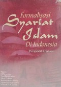 Formalisasi Syariat Islam di Indonesia: Perspektif Kristiani