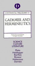 Gadamer and Hermeneutics