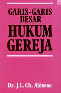 Garis-Garis Besar Hukum Gereja