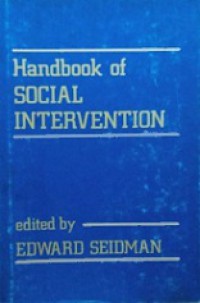 Handbook of Social Intervention