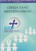 Hasil-Hasil Sidang Agung Gereja Katolik Indonesia 2000: Gereja yang Mendengarkan Memberdayakan Komunitas Basis Menuju Indonesia Baru