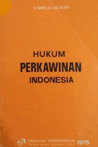 Hukum Perkawinan Indonesia