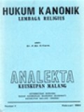 Hukum Kanonik: Lembaga Religius