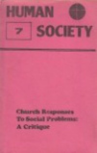 Church Responses to Social Problems: A Critique