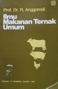 Ilmu Makanan Ternak Umum