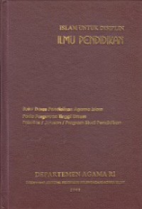 Islam untuk Disiplin: Ilmu Pendidikan