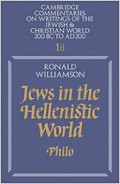 Jews in the Hellenistic World: Philo