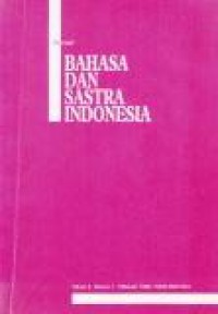 Bahasa dan Sastra Indonesia