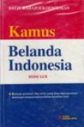 Kamus Belanda Indonesia