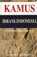 Kamus Ibrani-Indonesia: Perjanjian Lama