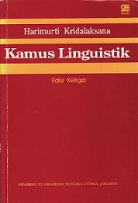 Kamus Linguistik