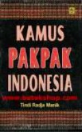 Kamus Pakpak - Indonesia