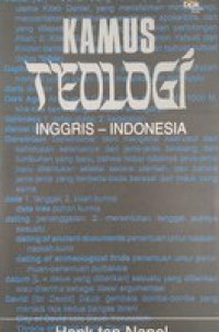 Kamus Teologi: Inggris-Indonesia