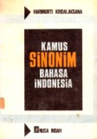 Kamus Sinonim Bahasa Indonesia