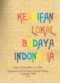 Kearifan Lokal Budaya Indonesia