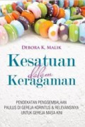 Kesatuan dalam Keragaman: Pendekatan Penggembalaan Paulus di Gereja Korintus dan Relevansinya untuk Gereja Masa Kini