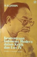 Kesusastraan Indonesia Modern dalam Kritik dan Esei; 4